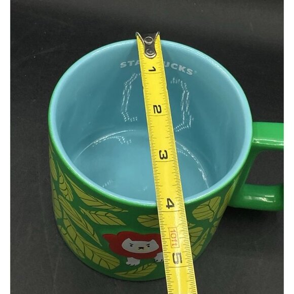 Starbucks Cat Lion Mug Monyee Chau Collection 2024 14oz Coffee Mug - Picture 9 of 9